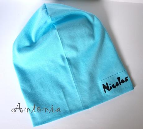 Podšita šmolko čiapočka s menom, 50 - 158