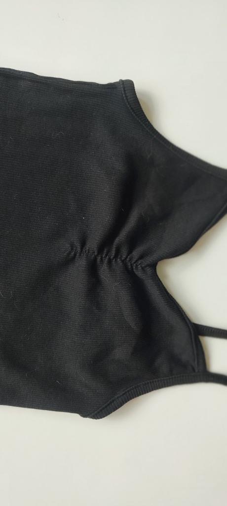 Vrúbkové tielko, h&m,xs