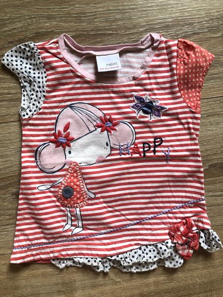 Tričko next 9-12 mes, next,86