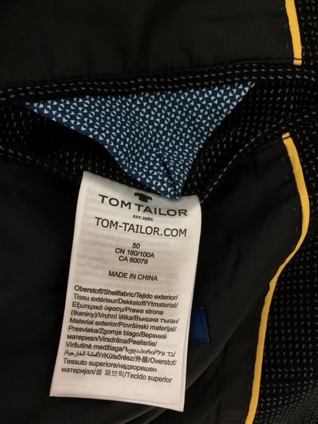 Sako pánske tom tailor č.50,, tom tailor,50