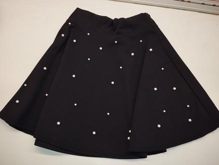 Sukňa s perlami, s