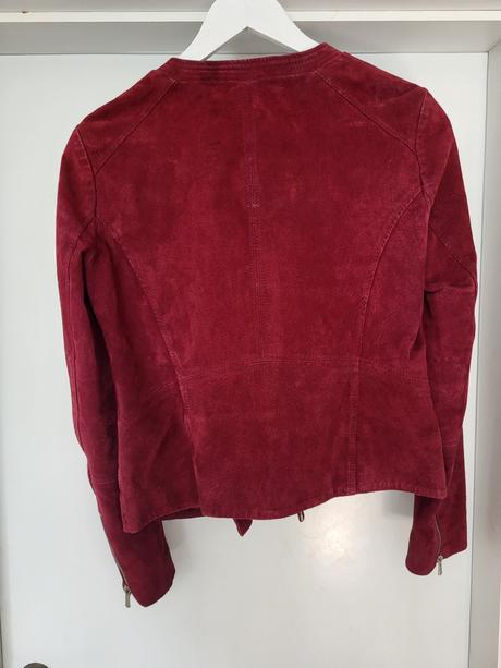 Kožená bunda mango, mango,s