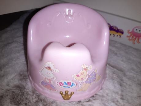 Nočník baby born sviet a hrá, 