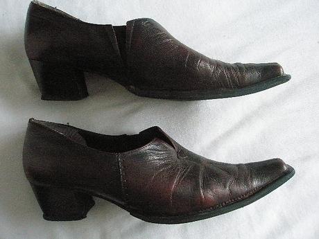 Celokožené poltopánky veľ. 39,5, 39