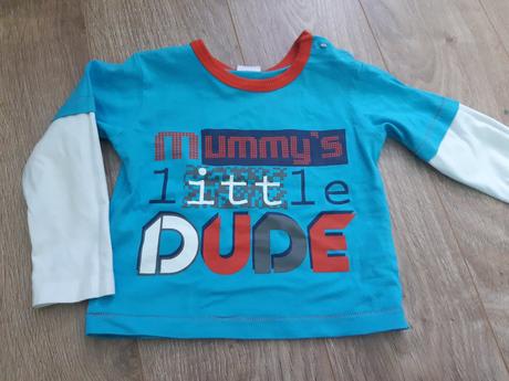 Chlapčenské tričko s dlhým rukávom, f&f,86