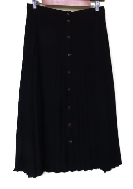 Čierna plisovaná sukňa amisu, veľ. 38, amisu,38