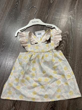 Moulin roty kvietkovana bluzka na 23mesiacov, 86 / 92