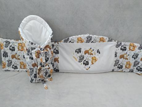 Mantinel do postieľky, šírka (cm): 40