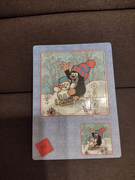 Puzzle minnie mouse 4x, 