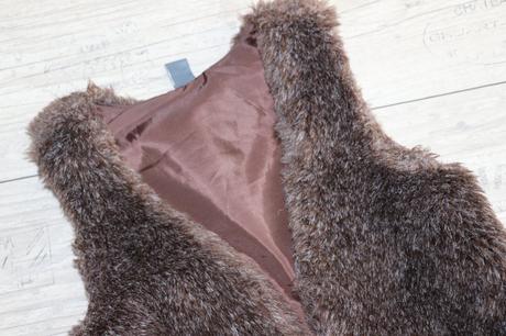 Kožušinková vesta, zara,134