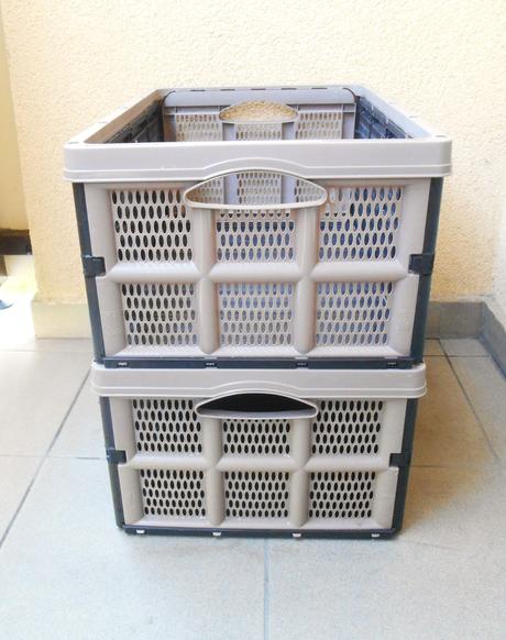 Skladacie plastové prepravky 32l, 