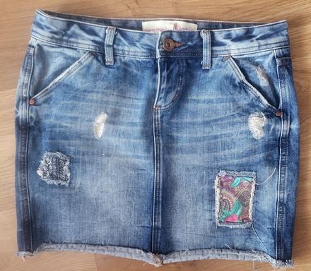 Džínsová minisukňa tom tailor, tom tailor,s