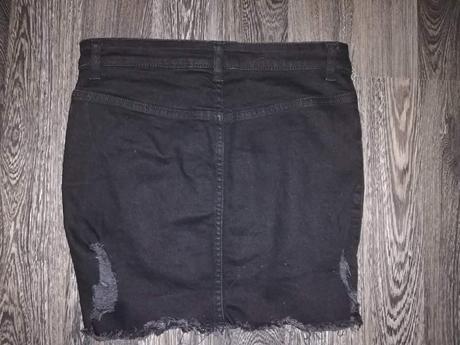 Riflová sukňa h&m, h&m,36