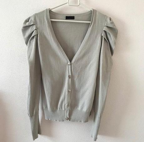 Svetrík so zaujímavými rukávmi, vero moda,s