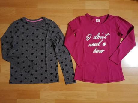 Tričká 2ks vel.146, 146