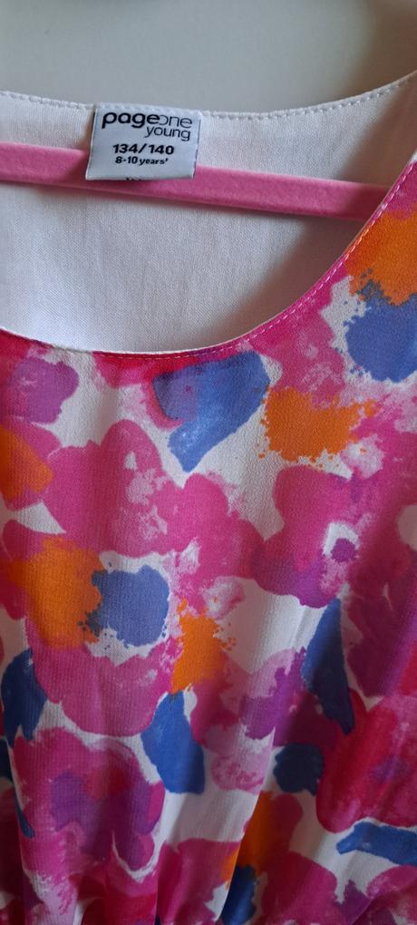 Farebne šaty, takko,134