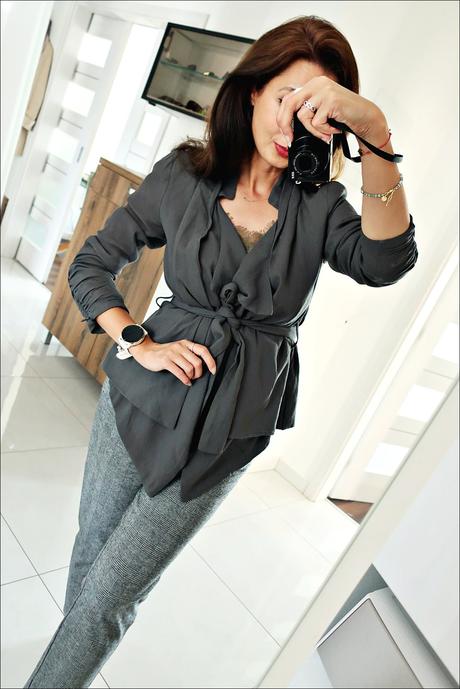 Šedé sačko zara, zara,s