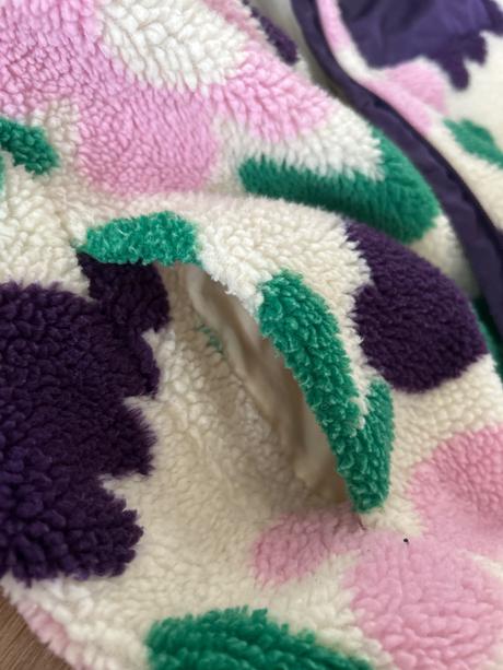 Zateplená bundička, h&m,134