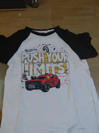 Tricko-hot wheels, sinsay,128