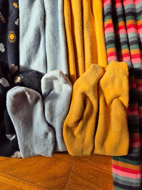 Dievčenské teple pančušky, tchibo,110