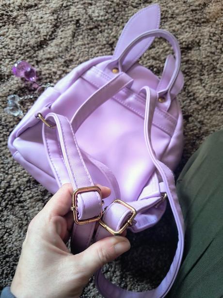 Fialový malý ruksacik, 