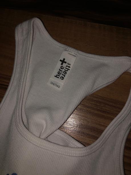 1x oblečené tielko 134/140, c&a,134