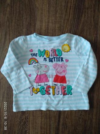 Tricko peppa pig, george,86