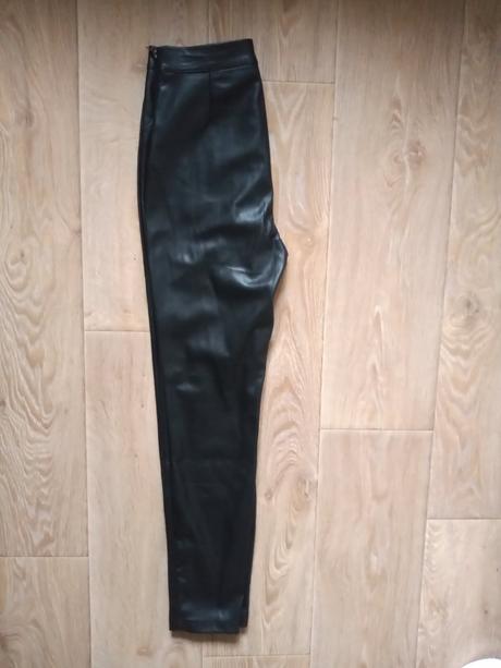 Koženkové legíny clockhouse, clockhouse,s