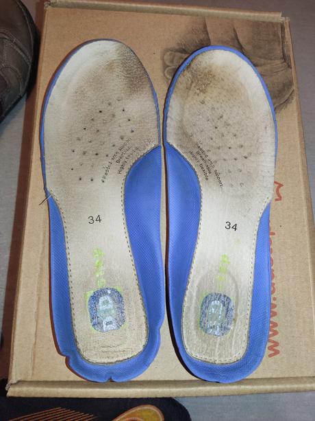 Kožené topánky, d.d.step,34