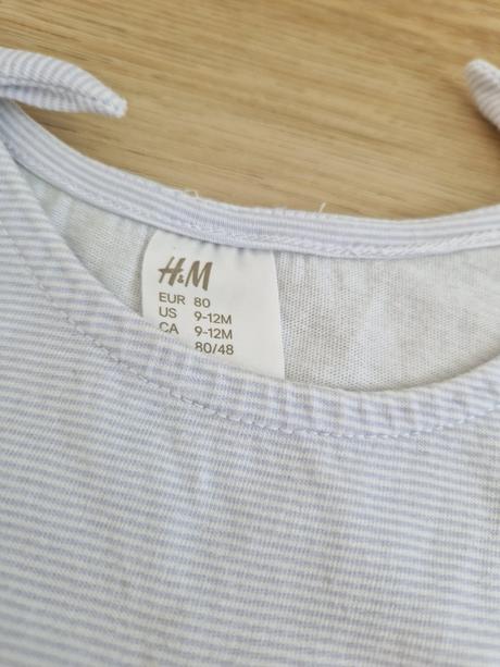 Tričko bez rukávom, h&m,86
