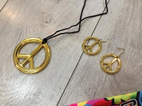 Damsky kostym hippie m, 