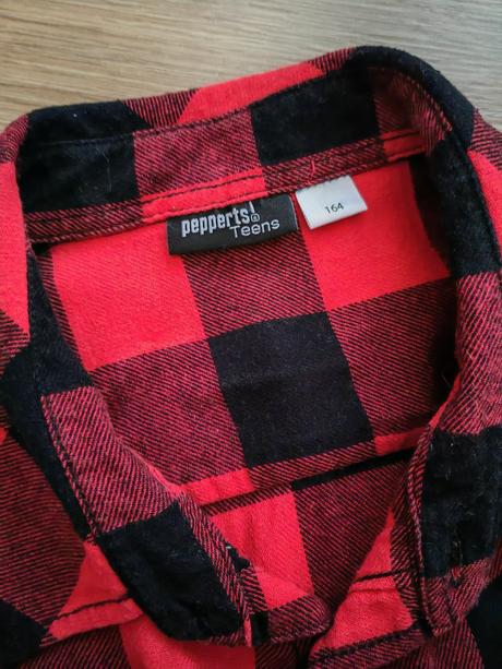 Krásna károvaná košeľa, pepperts,164