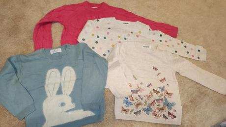 Balík 4ks svetrikov 110-116, 104–116