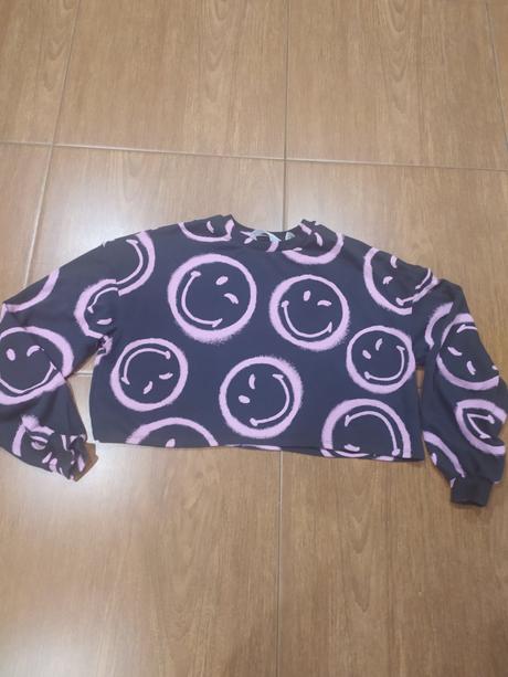 Crop mikina, h&m,158