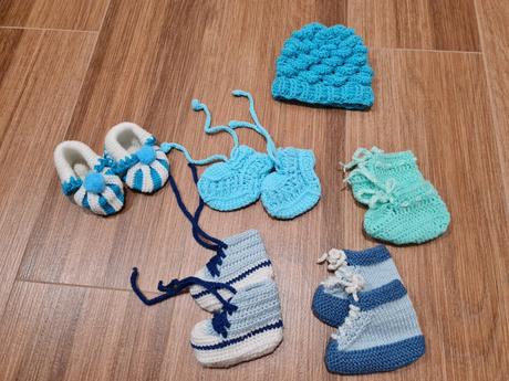 Štrikované veci pre bábätko, 50–62
