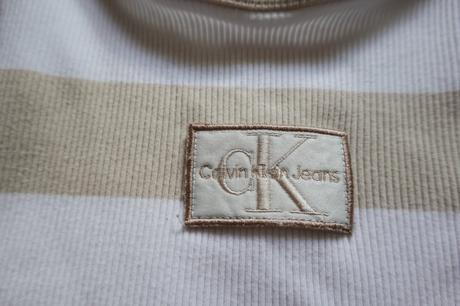 Vrúbkované šaty calvin klein, calvin klein,s