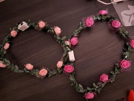 Krásne svietiace, blikajúce čelenky kus 10 e, 