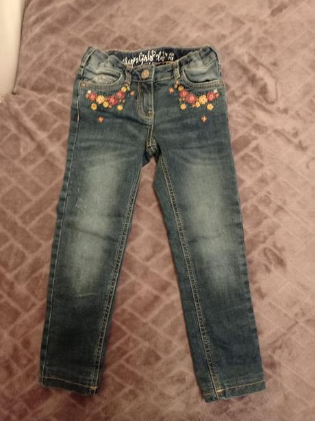 Dievčenské nohavice, c&a,104