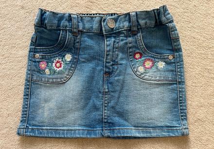 Riflová minisukňa, kiki&koko,122