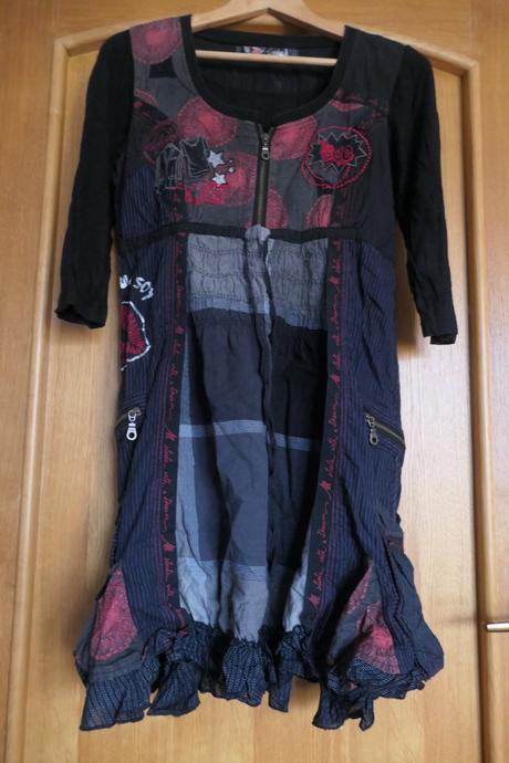 Desigual krasne,lezerne,pohodlne super saty vel. m, desigual,m