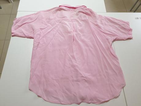 Bledoružová blúzka retro, l