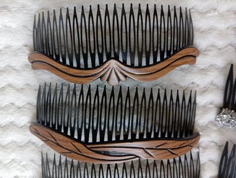 Hrebienky do vlasov ozdobné hrebene, 