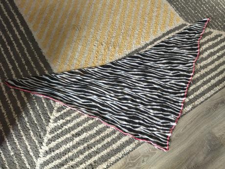 Zebrová šatka 110/134, h&m,116