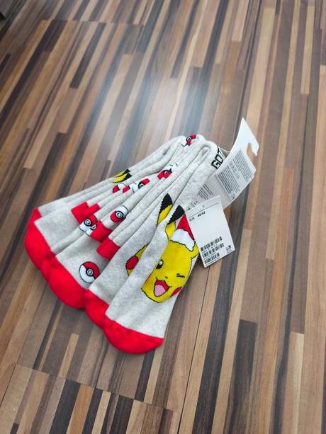 Pokémon ponožky 3 páry 40/42, h&m,40