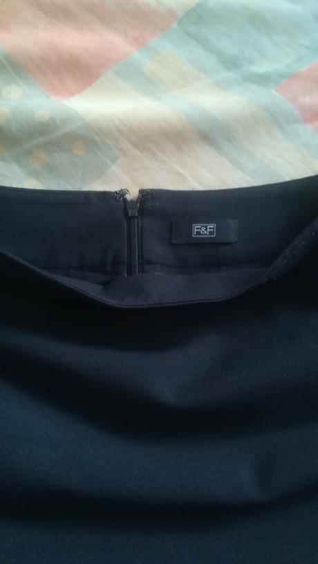 Čierna sukňa f&f, f&f,m