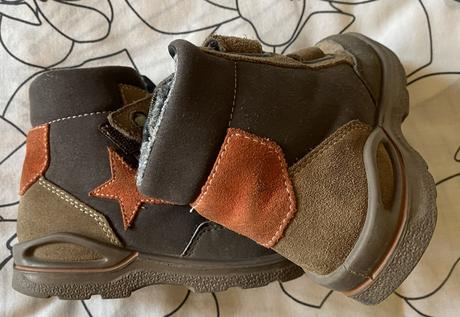 Kožené detské zimné topánky ricosta v. 24 +1, ricosta,24