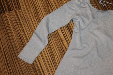 Strieborné úpletové šaty mango v. m, mango,m