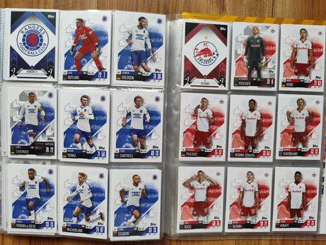 Futbalové kartičky ucc topps match attax 2024/25, 
