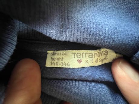 Dievcenske zateplene saty, terranova,140