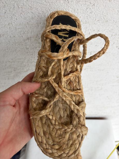 Zara boho rafiove letne festivalove sandale 37, zara,37